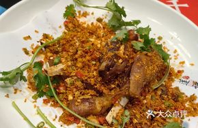 Hand-grabbed Lamb Ribs