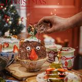 吃火锅🥘却点满了一整桌的甜品🎄🎅🏻