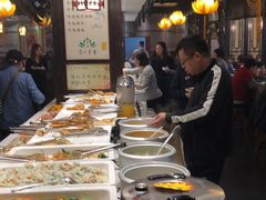 自助取餐区-清心素食自助餐厅(夫子庙店)