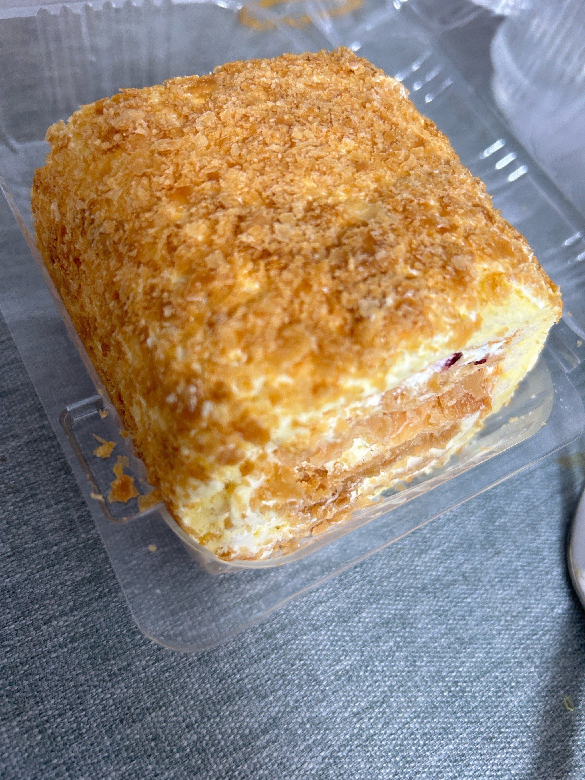 甜嘟嘟的拿破仑蛋糕,值得一个点赞