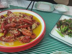 蒜泥龙虾中虾-香满锅老北京羊蝎子火锅·家常菜(新街口店)