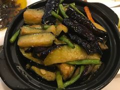 豇豆茄子煲-壹品粥道(金牛万达店)