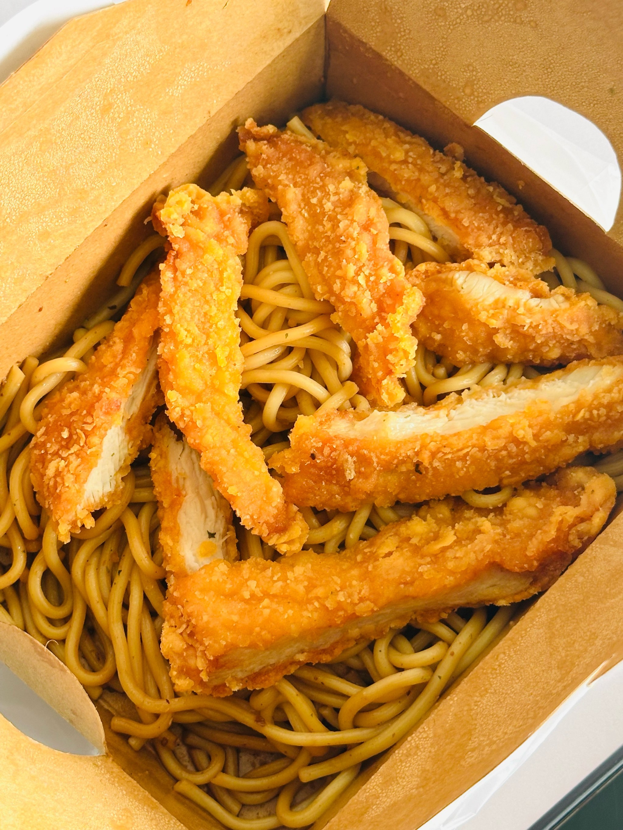 特别好吃的鸡排车仔面外卖