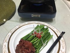 香滑蒜味牛肉-雅和生态渔庄·宜城锅巴饭(龙灵山公园店)