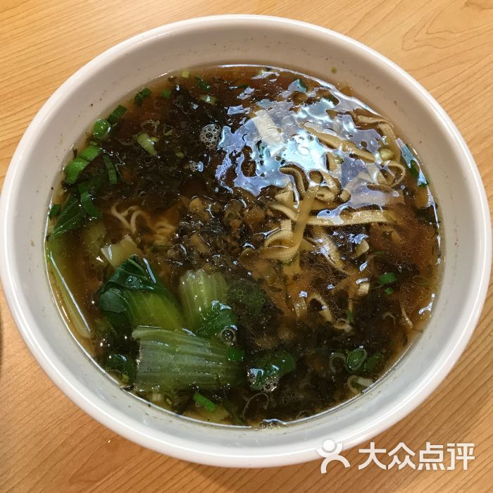 雪菜肉絲麵