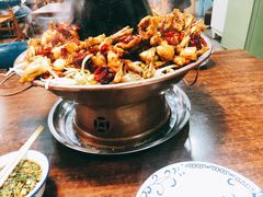 -超越炭火牛蛙火锅鸡(河东店)