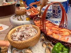 海鲜冷食区-厦门悦华酒店·绿庭主题自助餐厅