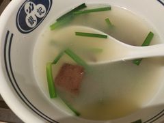 韭菜猪红汤-银记肠粉店(南方医院店)