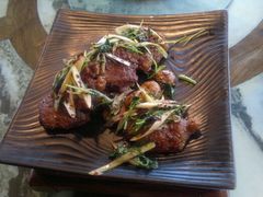 口蘑香煎羊外脊-那家小馆•北京菜•烤鸭(香山店)