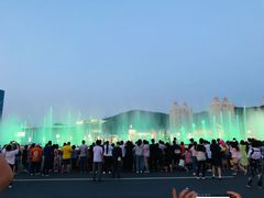 -大连星海广场音乐喷泉