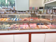 面包甜点陈列柜-长发西饼(道前店)