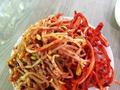 黄豆芽拼桔梗-春花民族美食(佳木斯总店)