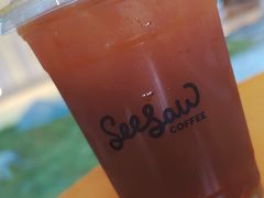 佛手柑香柠美式-Seesaw Coffee(朝阳大悦城店)