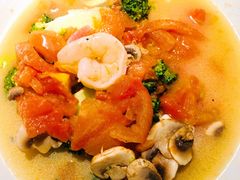 上汤西兰花-绿茶餐厅(朝阳大悦城店)