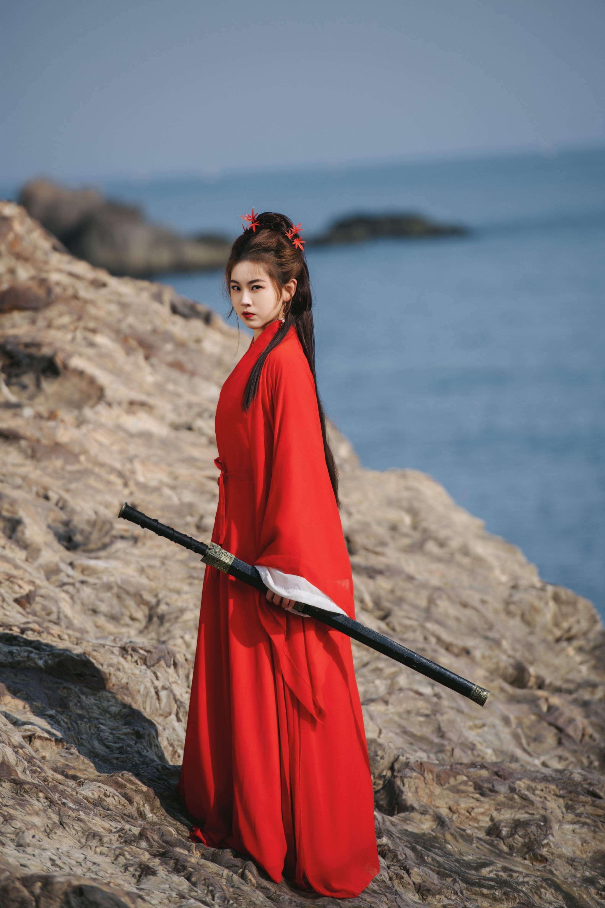 女侠写真,莫笑少年江湖梦,谁不少年梦江湖