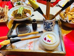 五彩毛笔酥-长安大牌档之西安博物院文化餐厅(中贸店)