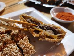 金牌芝麻里脊-老兰家传统烧烤炒菜泡馍(小南门店)