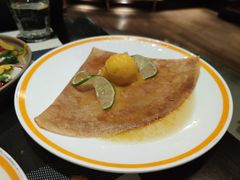 火焰酒燃烧的可丽饼-La Creperie法餐厅(芮欧百货店)