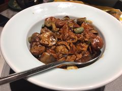 腊八蒜烧肥肠-那家小馆•北京菜•烤鸭(中关村店)