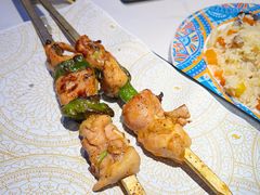 烤鸡肉串-阿里疆Alijiang·丝路美食·异域风情·清真(长楹天街店)