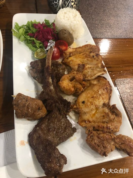 TUK土耳其餐厅·下午茶(卢湾店)烤肉拼盘图片