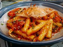 梭子蟹炒年糕-豆蔻电影主题餐厅(四牌楼店)