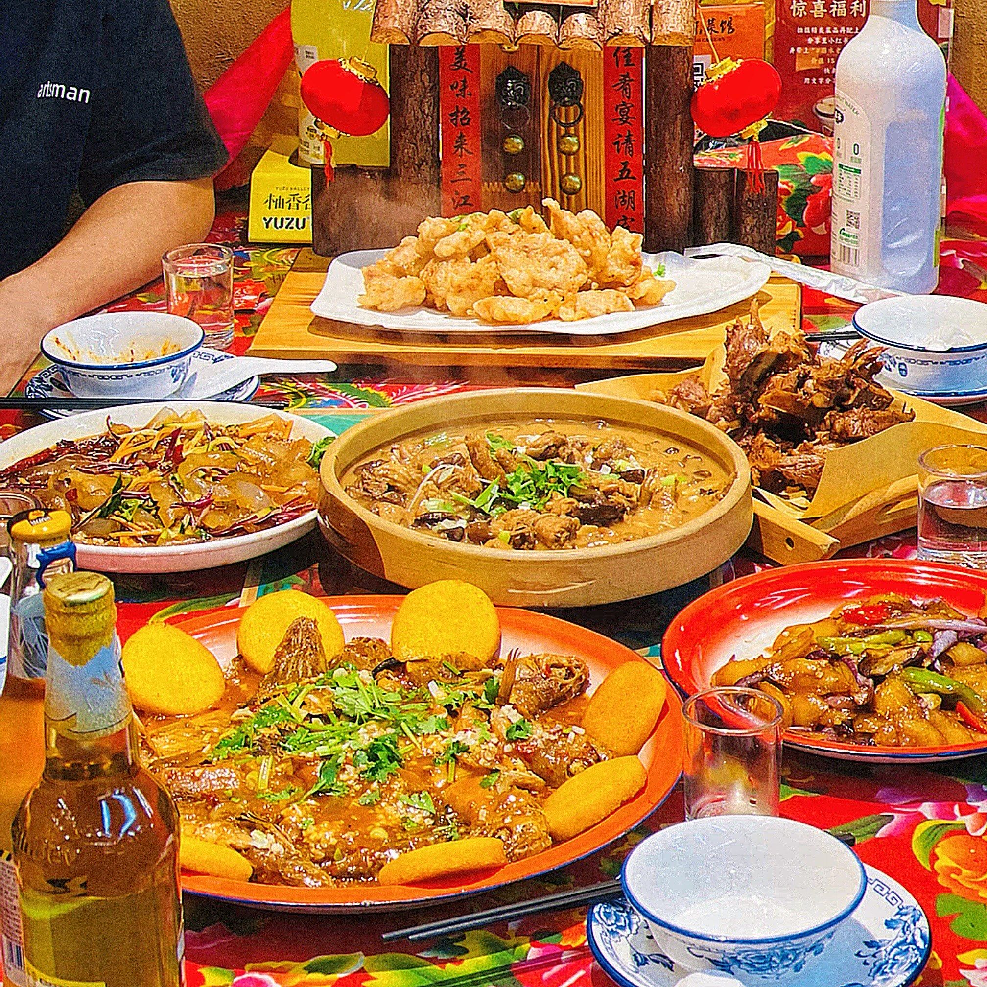 讲真,这一桌东北菜安排的明明白白