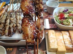原味/蜜汁翅中-木屋烧烤(西城天桥店)