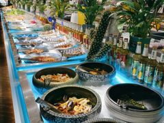 自助取餐区-星海汇海鲜烤肉火锅自助(二七广场百年德化店)