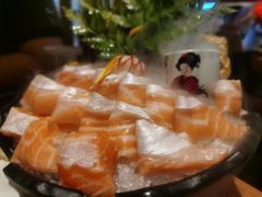 三文鱼腩大满足-万岁寿司(天河领展店)