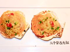 烤扇贝-三个蒙古大叔羊肉串(大宁店)