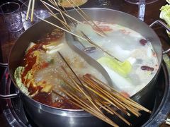 鸳鸯锅底-乐山串串香老火锅(鼓楼店)