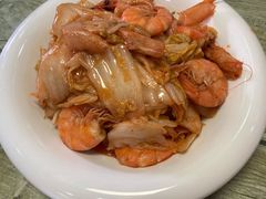 白菜炒虾-华春餐馆(鱼山路店)