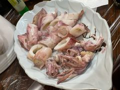 白灼鲜鱿-官塘锋记鱼生·生腌·砂锅粥(牌坊街店)