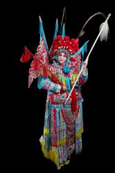 -胭脂猫京剧摄影