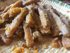 咸蛋黄炸南瓜-花悦农庄 | 烧鸡·竹筒饭(沙迳高沙温泉香溪堡店)