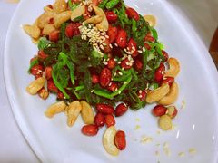 小叶菠菜拌双仁-黑鸡小馆(金源店)