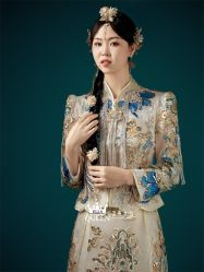 点击看大图 -艾拉·女王婚纱礼服馆