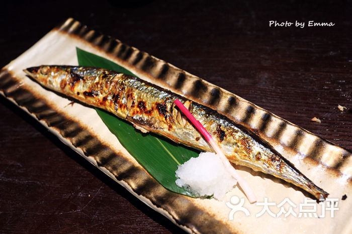 桐花和食●022 海盐烤秋刀鱼_副本