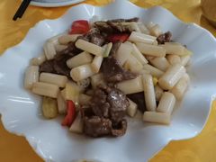 酸辣藕尖炒牛肉-肥姐美食(同福中路店)