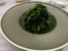 有机菠菜炒紫菜-喜鼎海胆水饺(平安金融中心店)