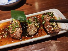 秘制黑蒜汁石烧香草牛肉-熊藏居酒屋(kkone店)