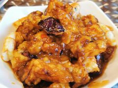 酱汁虾仁烧茄子-日昌餐馆(亦庄店)