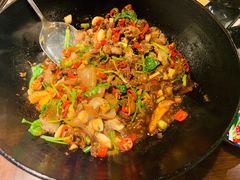 小炒黄牛肉-小隐人家(乐松店)