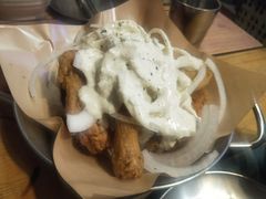 下雪的炸鸡翅-富乐满韩国正宗炸鸡韩国料理(虹泉路店)