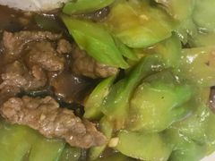 凉瓜肉片饭-大四喜茶餐厅(井岸店)