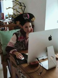 点击看大图 -后宫·古装汉服京剧儿童亲子全家福摄影