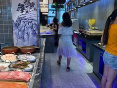 自助取餐区-非烤勿扰韩料自助烤肉(松山湖万科店)