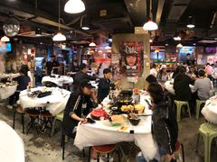 -鲜入围煮花胶鸡海鲜火锅