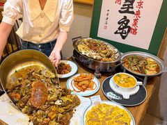 -东来菜馆•手抓海鲜家常菜•海鲜锅贴(鸽子窝店)